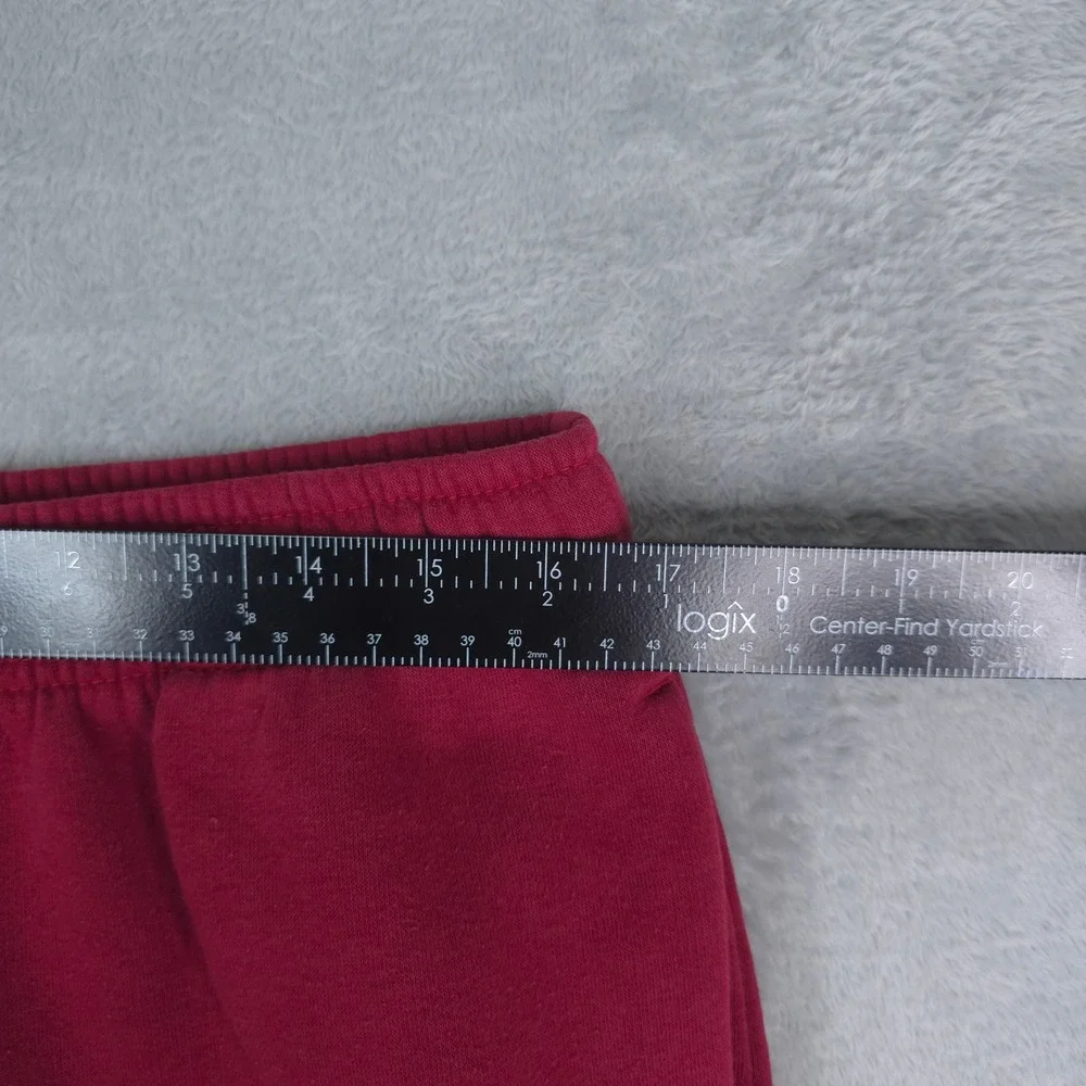 Nike Air Sweatpants Mens Large Tall Red Joggers DM6061-010 Cotton Fleece‎ Pants